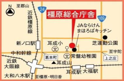 屋上庭園地図